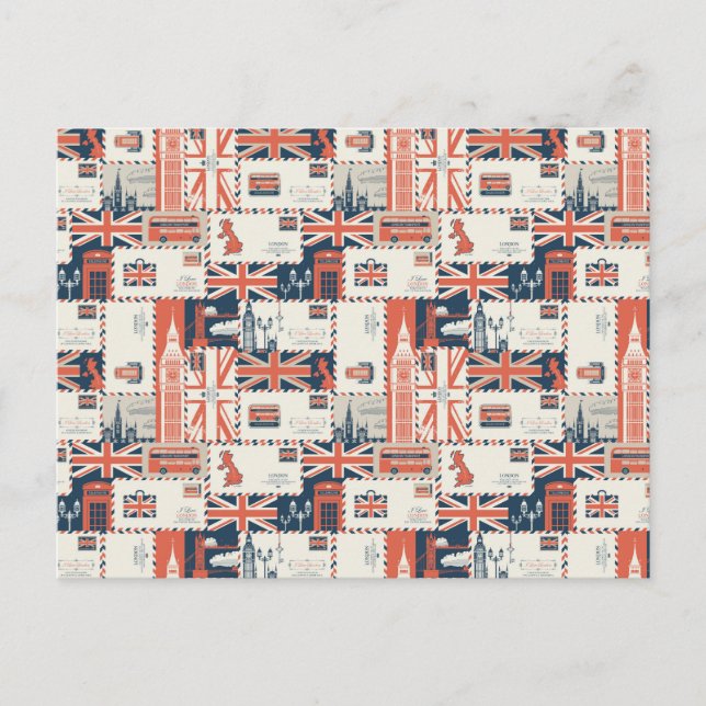 Carte postale London Post (Devant)