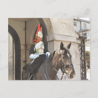 Carte Postale London, sentinelle montée à Whitehall
