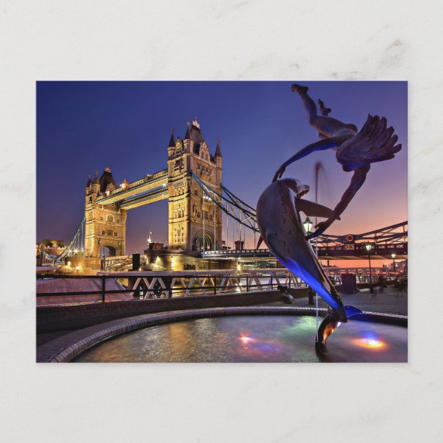 Carte Postale London Tower Bridge (Devant)