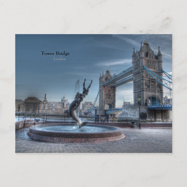 Carte Postale London Tower Bridge (Devant)