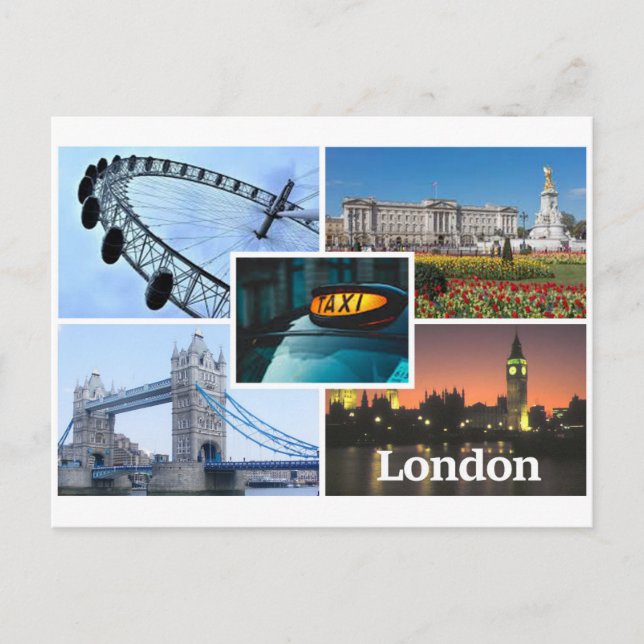 CARTE POSTALE LONDRES (Devant)