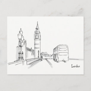 Carte Postale Londres