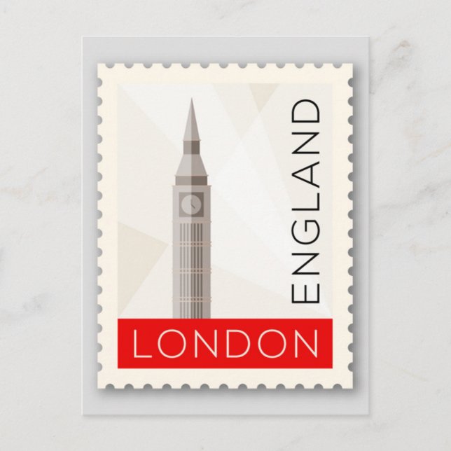 Carte Postale Londres Angleterre (Devant)