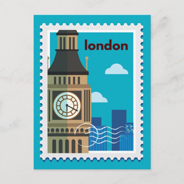 Carte Postale Londres Angleterre (Devant)