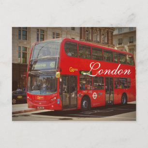 Carte postale Londres Bus
