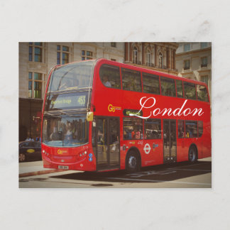 Carte postale Londres Bus