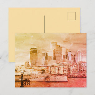 Carte Postale Londres - La Ville