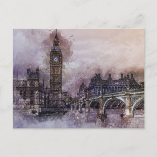 Carte Postale Londres, Royaume-Uni