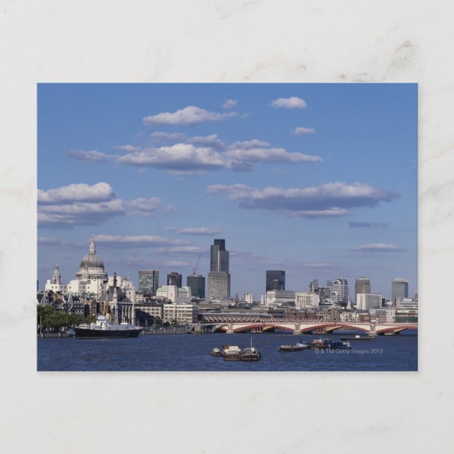 Carte Postale Londres Skyline (Devant)