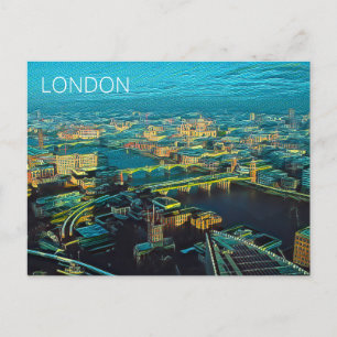 Carte Postale Londres Skyline