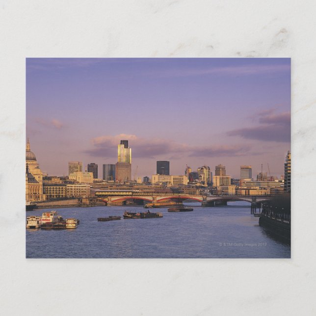 Carte Postale Londres Skyline 2 (Devant)