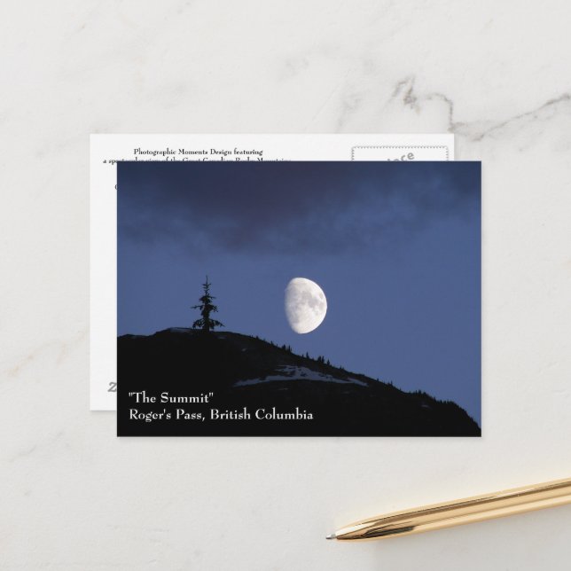 Carte postale Lonely Companion (Devant/Arrière en situation)