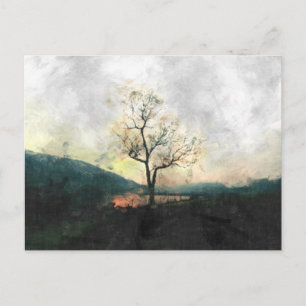 Carte Postale Lonely Tree