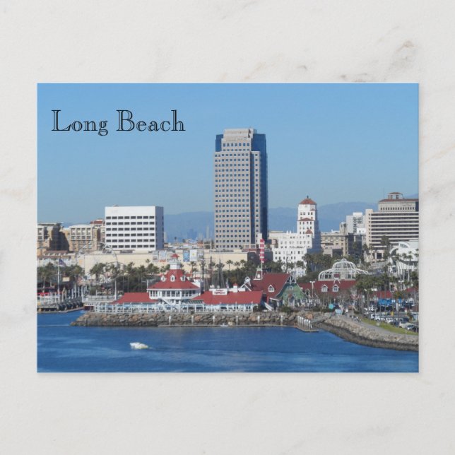 Carte Postale Long Beach, Californie (Devant)