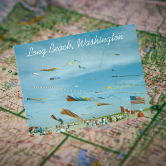 Carte Postale Long Beach, Washington Photo Voyage