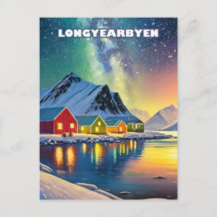 Carte Postale Longyearbyen, oasis arctique 