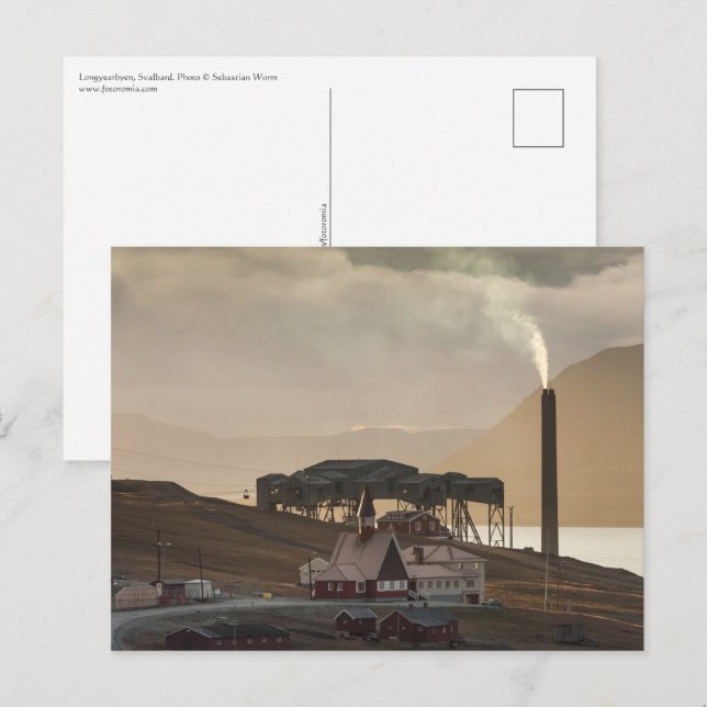 Carte Postale Longyearbyen Svalbard (Devant / Derrière)