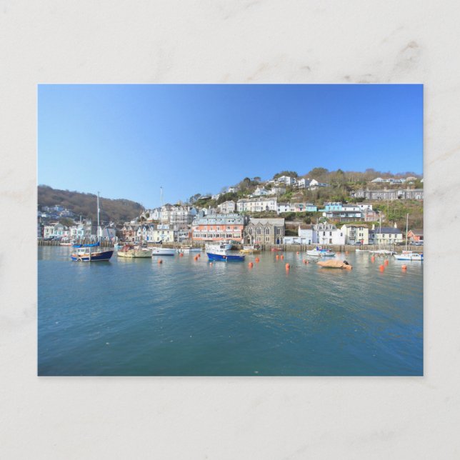 Carte Postale Looe en Cornouailles (Devant)