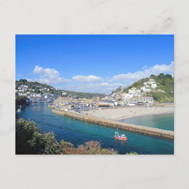 Carte Postale Looe en Cornouailles (Devant)
