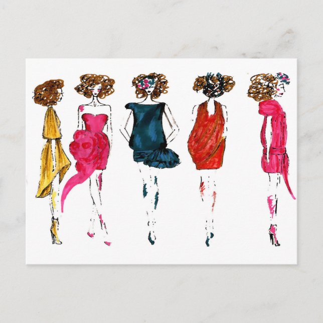 Carte Postale Lookbook (Devant)