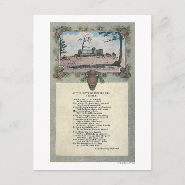 Carte Postale Lookout Mountain, Colorado (Devant)