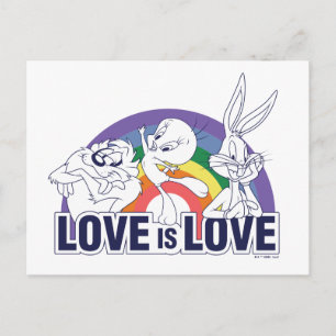 Carte Postale LOONEY TUNES™ - L'amour c'est l'amour