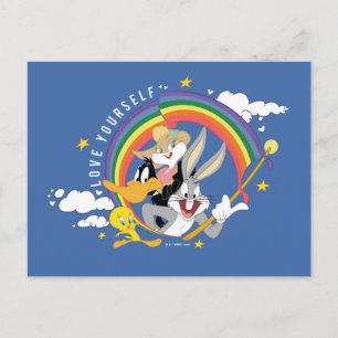 Carte Postale LOONEY TUNES™ - Love Yourself Pride Badge