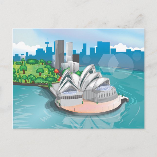 Carte Postale L'Opéra de Sydney (Devant)
