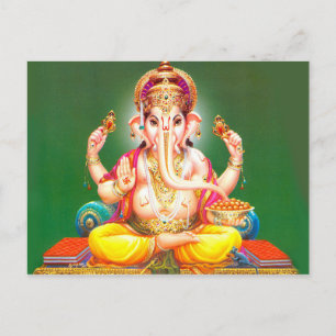 Carte postale Lord Ganesha
