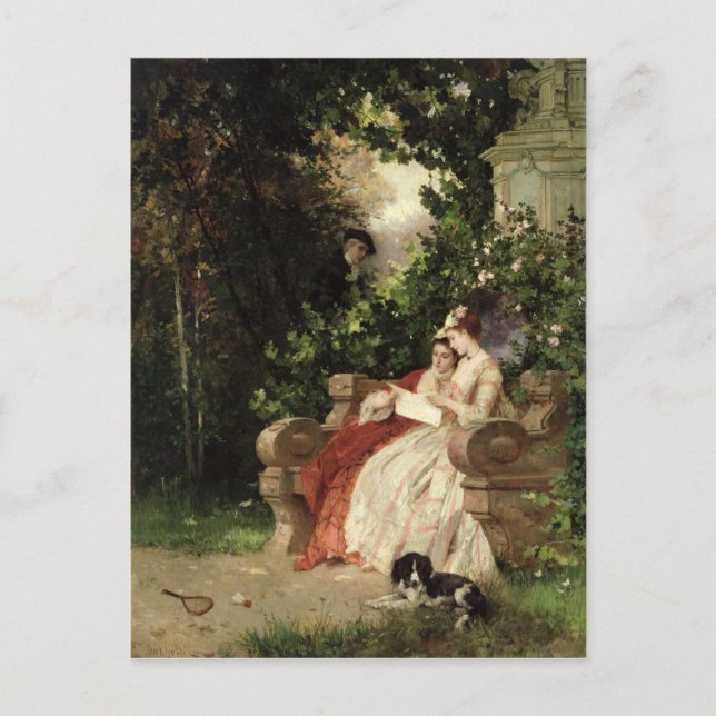 Carte Postale L'oreillette, 1868 (Devant)