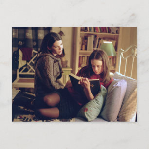 Carte Postale Lorelai et Rory assis dans la chambre