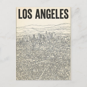 Carte Postale Los Angeles
