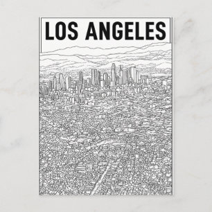Carte Postale Los Angeles