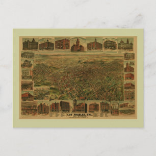 Carte Postale Los Angeles CA 1891