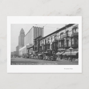 Carte Postale Los Angeles, CA Poste et Old Main