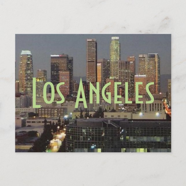 Carte postale Los Angeles California (Devant)