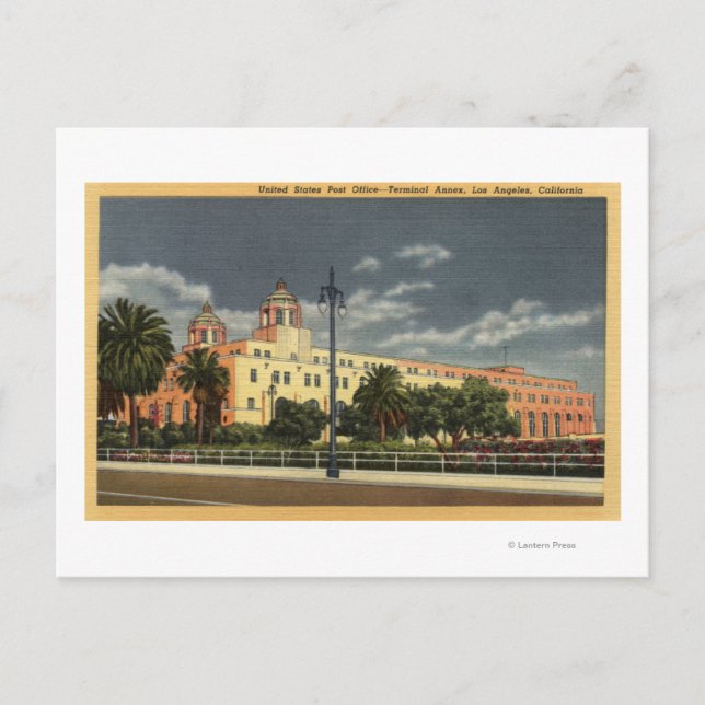 Carte Postale Los Angeles, California Post Office—Terminal (Devant)
