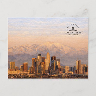 Carte Postale Los Angeles California San Gabriel | Elegant 