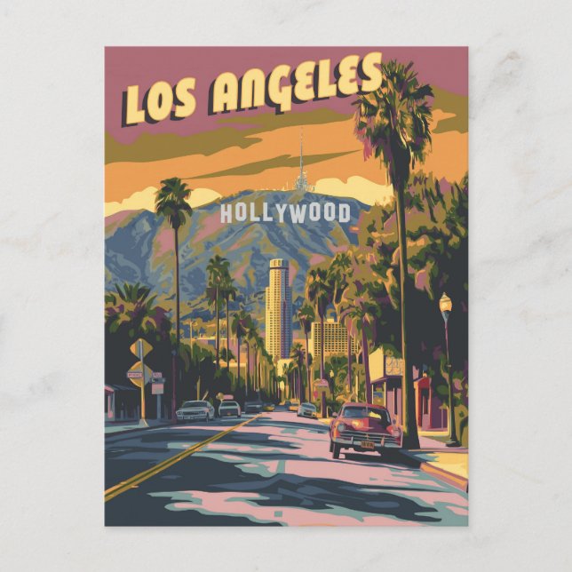Carte Postale Los Angeles Californie (Devant)