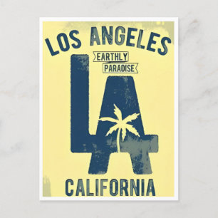 Carte Postale Los Angeles Californie Amérique Vintage voyage