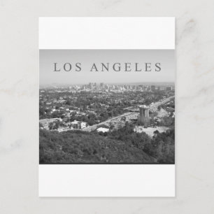 Carte Postale Los Angeles en noir et blanc