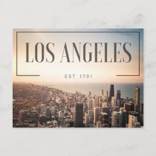 Carte Postale Los Angeles - Est 1781