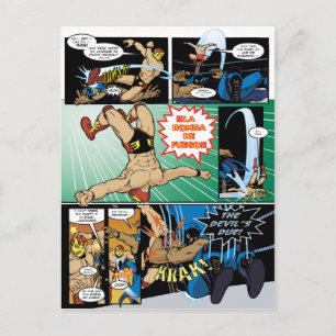 Carte postale Los Luchadores Mysteriosos