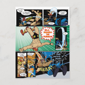 Carte postale Los Luchadores Mysteriosos