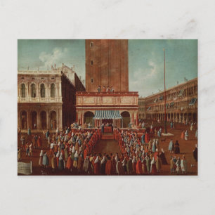 Carte Postale Loterie publique à Loggetta, Piazza San
