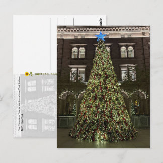 Carte Postale Lotte New York Palace Christmas Tree (2025) - 