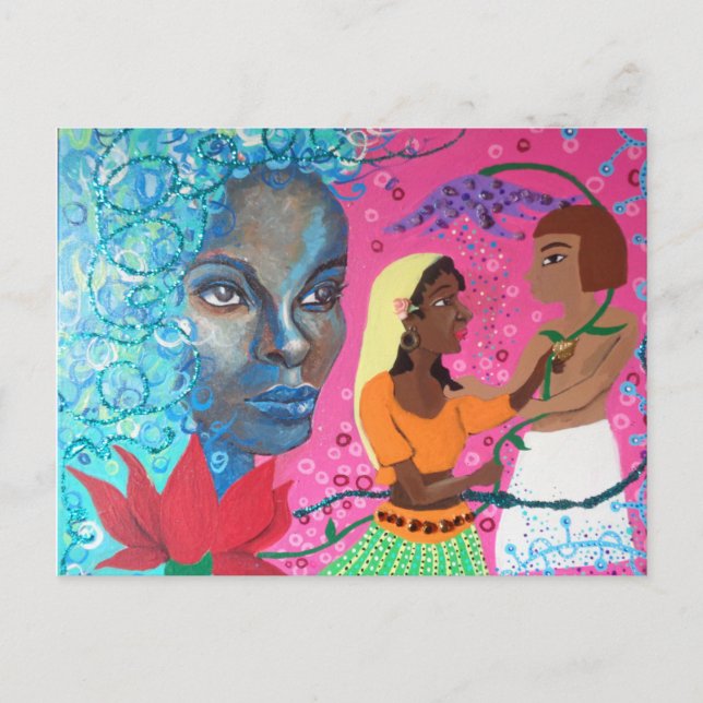 Carte postale Lotus (Devant)