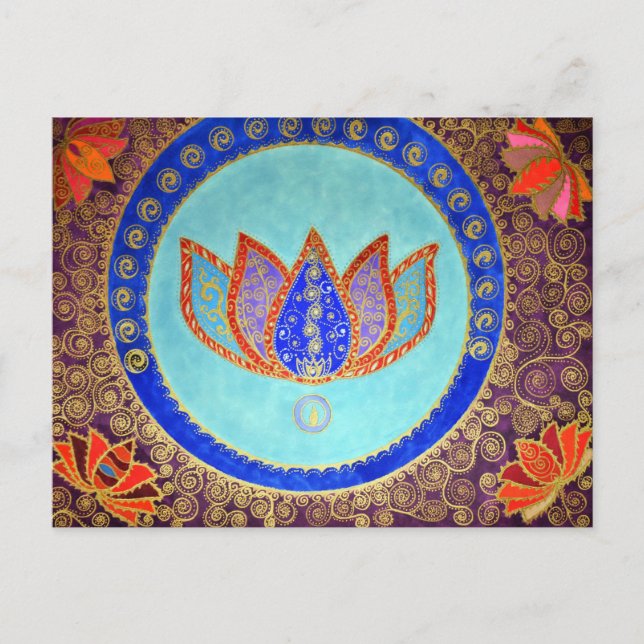Carte Postale Lotus Dreams paisibles (Devant)
