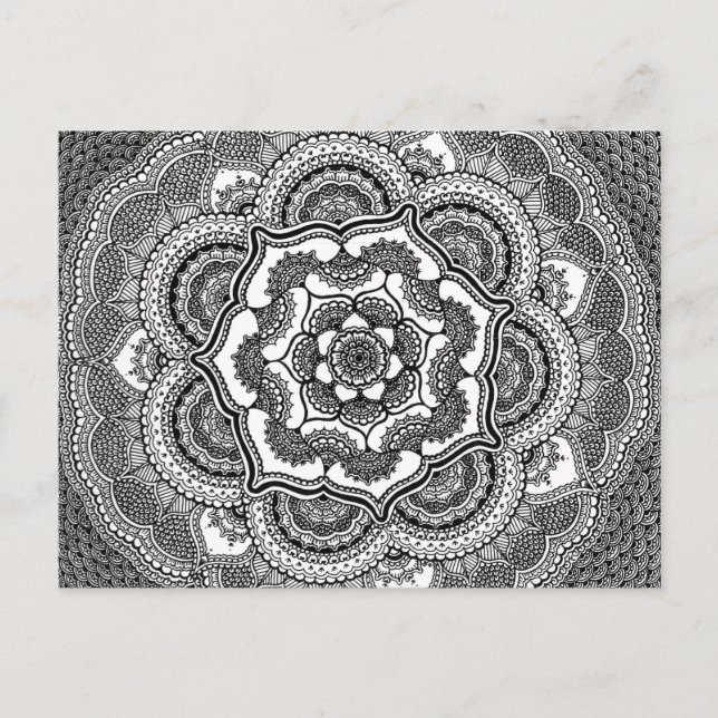 Carte Postale Lotus du printemps (Devant)