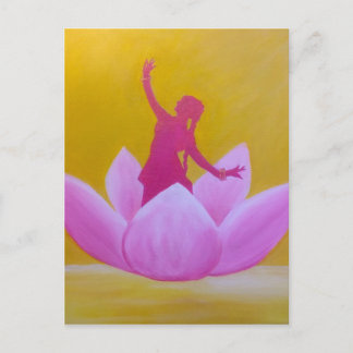 Carte Postale Lotus Kathak